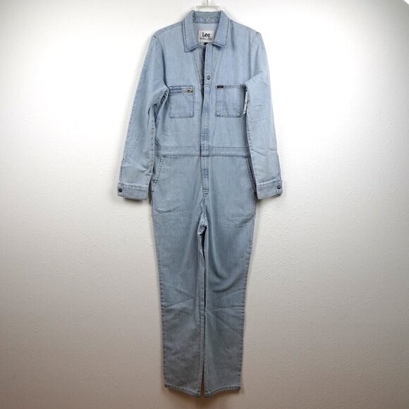 Lee Pants - Lee Union Alls Jumpsuit Women's Size S Coveralls Blue Denim One Piece